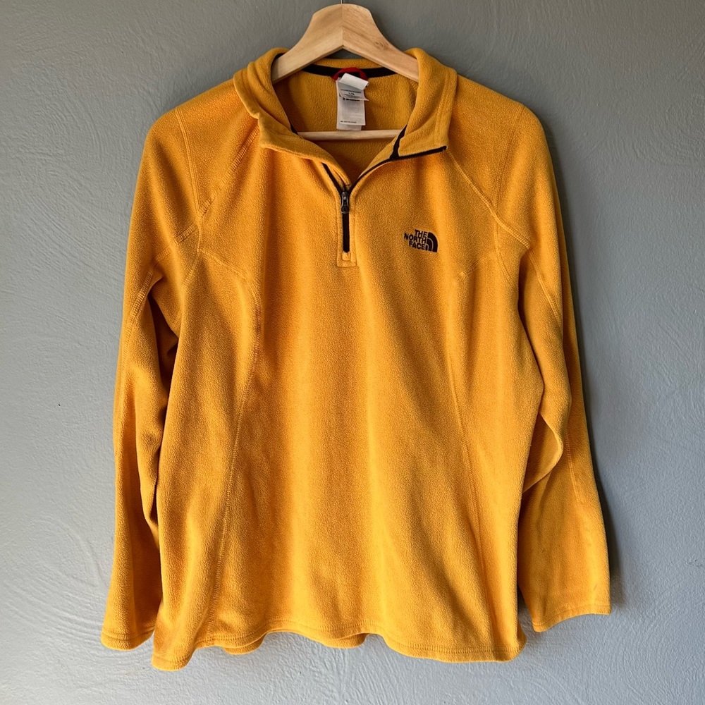The North Face Fleece Quarter Zip Sz L